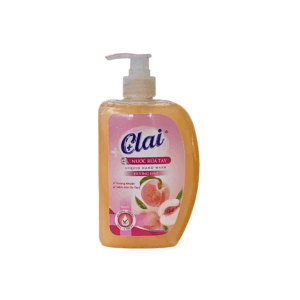NƯỚC RỬA TAY CLAI 500ML HƯƠNG THƠM ĐÀO